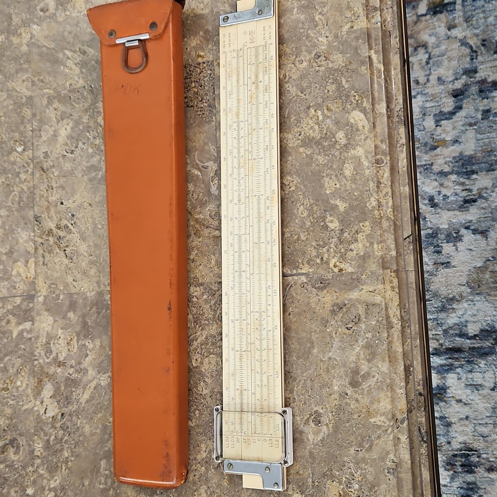 Vintage Keuffel & Esser Co NY Log Log Trig Slide Rule